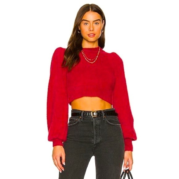 MAJORELLE Sweaters - MAJORELLE Berry West End Sweater